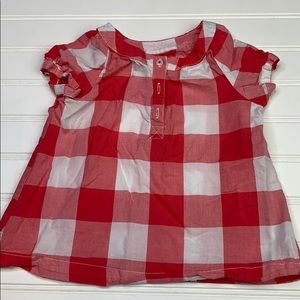 Pink and white 100% cotton top